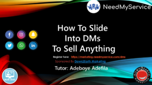 How to Slide into DMs to Sell Anything